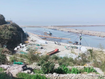 浙江金七門核電廠混凝土攪拌站及砂石廠臨時(shí)供電工程一階段順利送電！